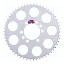 Renthal Rear Sprocket 7075 Alloy T6 Grooved - Silver [Yamaha]