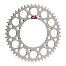 Renthal Rear Sprocket T6 7075 Grooved - Silver [Yamaha]