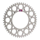 Renthal Rear Sprocket T6 7075 Grooved - Silver [Yamaha]