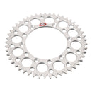 Renthal Sprocket Rear Silver 49T Alloy 7075 T6 Grooved
