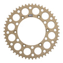 Renthal Rear Sprocket T6 7075 Grooved - Silver [Yamaha]