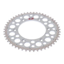Renthal Sprocket Twinring Silver 50T Bi-metal Grooved