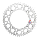 Renthal Rear Sprocket T6 Grooved 7075 Alloy 420 - Silver [Honda]