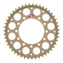 Renthal Rear Sprocket T6 Grooved 7075 Alloy - Silver [Kawasaki]