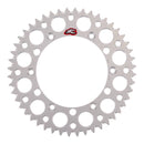 Renthal Rear Sprocket T6 Grooved 7075 Alloy - Silver [GasGas]