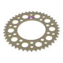 Renthal Rear Sprocket T6 Grooved 7075 Alloy - Silver [Honda]
