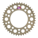 Renthal Rear Sprocket T6 Grooved 7075 Alloy - Silver [Honda]