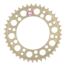 Renthal Rear Sprocket T6 7075 Alloy Grooved 409 / 525 - Silver [Suzuki]
