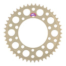 Renthal Rear Sprocket T6 7075 Alloy Grooved 409 / 525 - Silver [Suzuki]