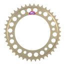 Renthal Rear Sprocket T6 7075 Alloy Grooved 411 / 530 - Silver [Honda]