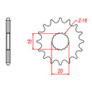 Sprocket Kit Suzuki GN125 - 428KRO 13/50