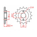 Sprocket Kit Ducati - GB520ZXW 15/39