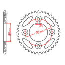 Sprocket Kit Honda NBC110 - 420MRU 14/37