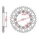 Sprocket Kit Honda VT250 - 520H 14/45