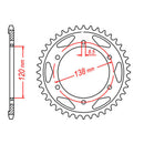 Sprocket Kit Honda VFR400 (NC30) - GB525XRE 15/40
