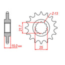 Sprocket Kit Triumph TT600 / Speed Four - 525XRE 15/42