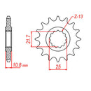 Sprocket Kit Yamaha R6 '06-'15 - GB525XRE 16/45