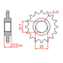 MTX 297 Steel Front Sprocket