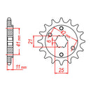 MTX 283 Steel Front Sprocket