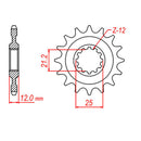 MTX 823 Steel Front Sprocket