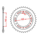 MTX 003 Steel Rear Sprocket