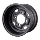 Whites ATV/UTV Steel Rim 12x7 Can-Am Front & Rear 4/137 +12.7 - Black