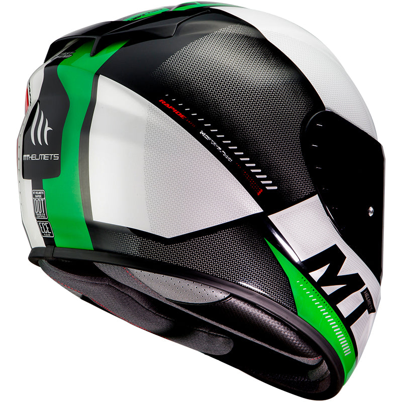 MT RAPIDE OVERTAKE [PEARL WHITE/RED/GREEN]